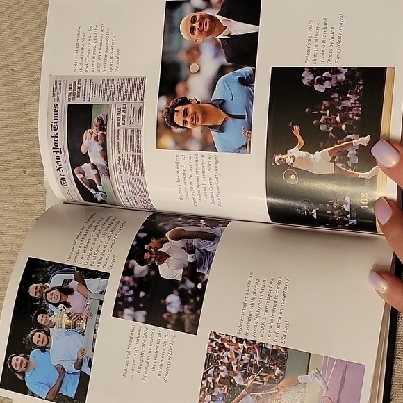 The Master, Roger Federer biography, hardcover - Picture 5 of 5